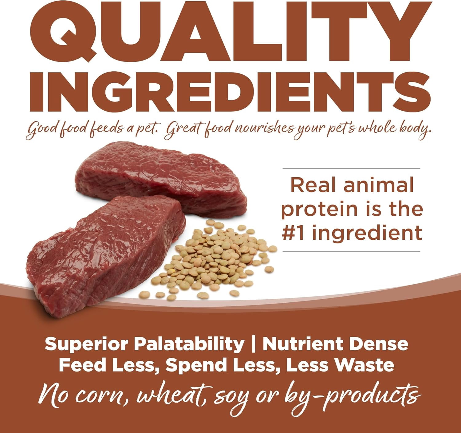 NutriSource PureVita Grain Free All Life Stages Kangaroo & Green Lentils Entree Dog Food 12 lb