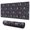 Dark Blue Christmas, variant on Long Mouse Pads for Desk,Brown Christmas Tree Pattern Desk Mats on Top Of Desks, Desk Mouse Pad Extra Large with 3mm Non-Slip Base and Stitched Edge for Gaming,Office,Work,Home 31.5x11.8in