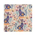 thumbnail image 2 of Puntoco Easter Cute Comics Rabbit Pillow Cover Living Room Sofa Decoration, 2 of 5