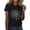 502_Black, variant on KALE 4th of July Short Sleeve Shirts for Women American Flag Patriotic 2D Independence Day Print Casual Sports T Shirt Y2K Clothes Red XXXL