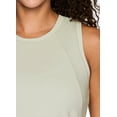 thumbnail image 2 of RBX Active Women's Ultra Soft Ribbed Panel Workout Tank Top, 2 of 5