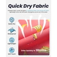 thumbnail image 2 of Bañador de baño maamgic Quick Dry para hombre, color banana, 2 of 8