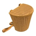 thumbnail image 2 of simhoa Sac à Dos Panier Rustique avec Couvercle et Bandoulières pour Extérieur Fait Main, 2 of 8