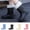 Black, variant on Fleece Lined Rain Boots for Women Waterproof Mid Calf Rain Boots Insulated Fall Winter Wellies