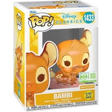 Bambi 1433 Exclusive Glow in the Dark 5000 PCS Funko Pop with Hard Case
