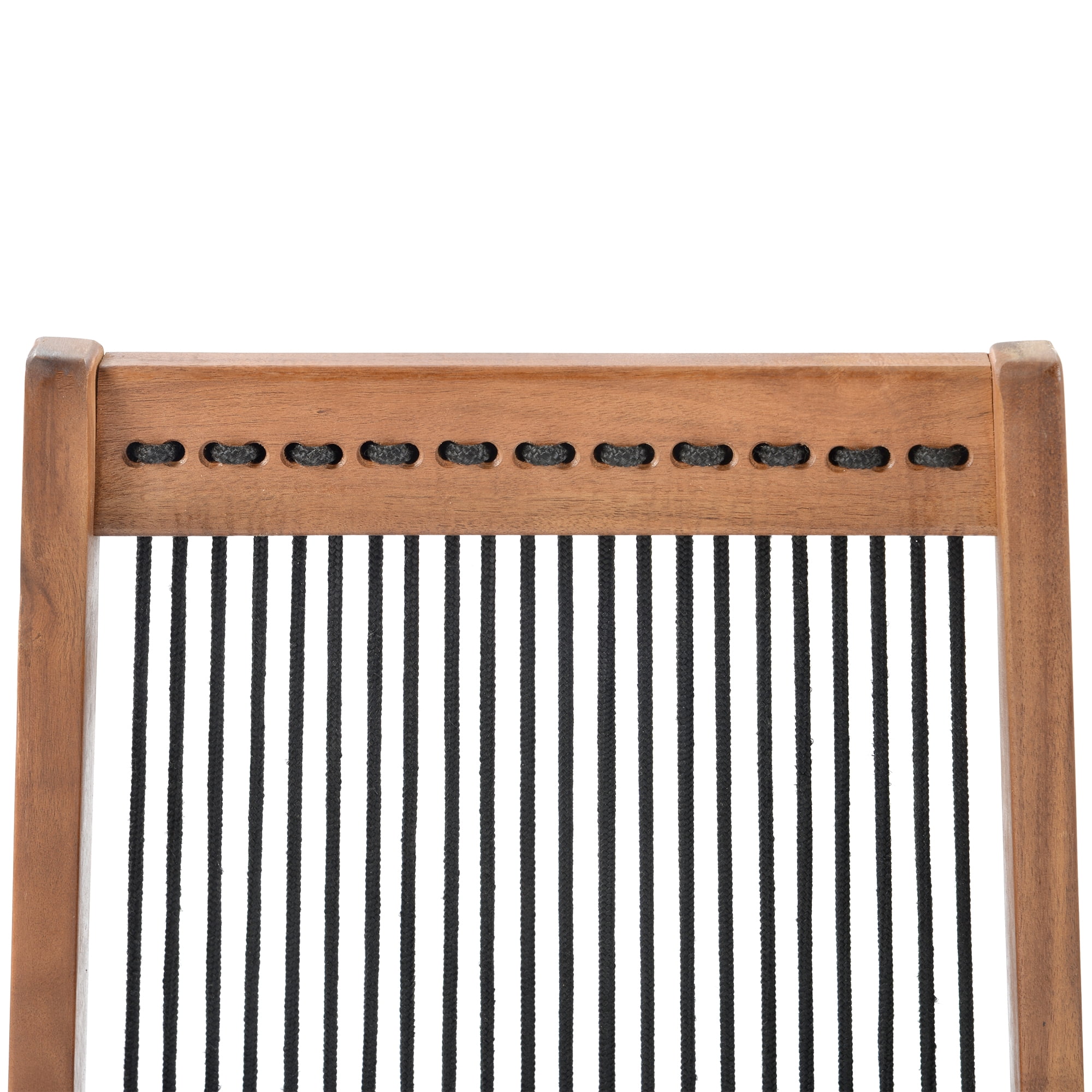 Folding Roping Wood Chair