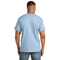 thumbnail image 5 of Gildan Men's DryBlend T-Shirt, Short Sleeve Crew Neck Classic Fit Comfort Tee, Light Blue, 3XL, 5 of 5