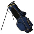 thumbnail image 3 of Prosimmon Golf DRK 7 Lightweight Golf Stand Bag with Dual Straps Dark Blue/Gold, 3 of 3