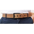 thumbnail image 5 of European Leather Works Rustic Heavy Duty Full Grain Leather Belt for Men - Size 1.53.8 cm Wide & 32" to 46" Length, 5 of 9
