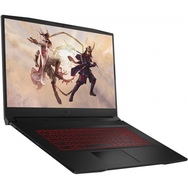 MSI Katana GF76 (KatanaGF76035) 17.3″ Gaming Laptop, 12th Gen Core i7 (8-Core), 16GB RAM, 1TB SDD