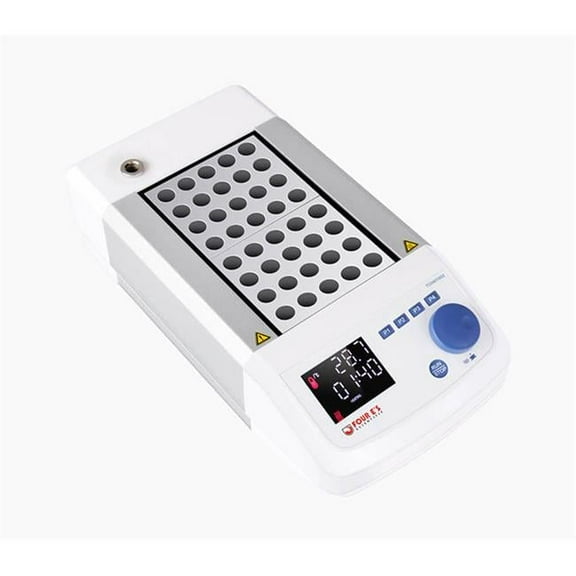 Four Es Scientific TC0401002 2-Block Model Dry Bath Incubator