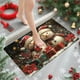 thumbnail image 4 of Felpudo absorbente y antideslizante para Navidad | Alfombra de poliéster de 40 x 60 cm para cocina y baño | Alfombra antisuciedad para entrada y lavandería, 4 of 5