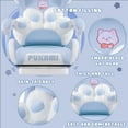 thumbnail image 4 of BOSSIN Gaming Chair,Ergonomic Computer Chair for adult with Cat Paw Lumbar Cushion and Cat Ears, 4 of 7
