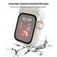 thumbnail image 5 of Caja De Reloj Estuche Para Reloj Con Protector De Marco De Vidrio Para Pantalla Para Apple Watch (Blanco 45 Mm), 5 of 5