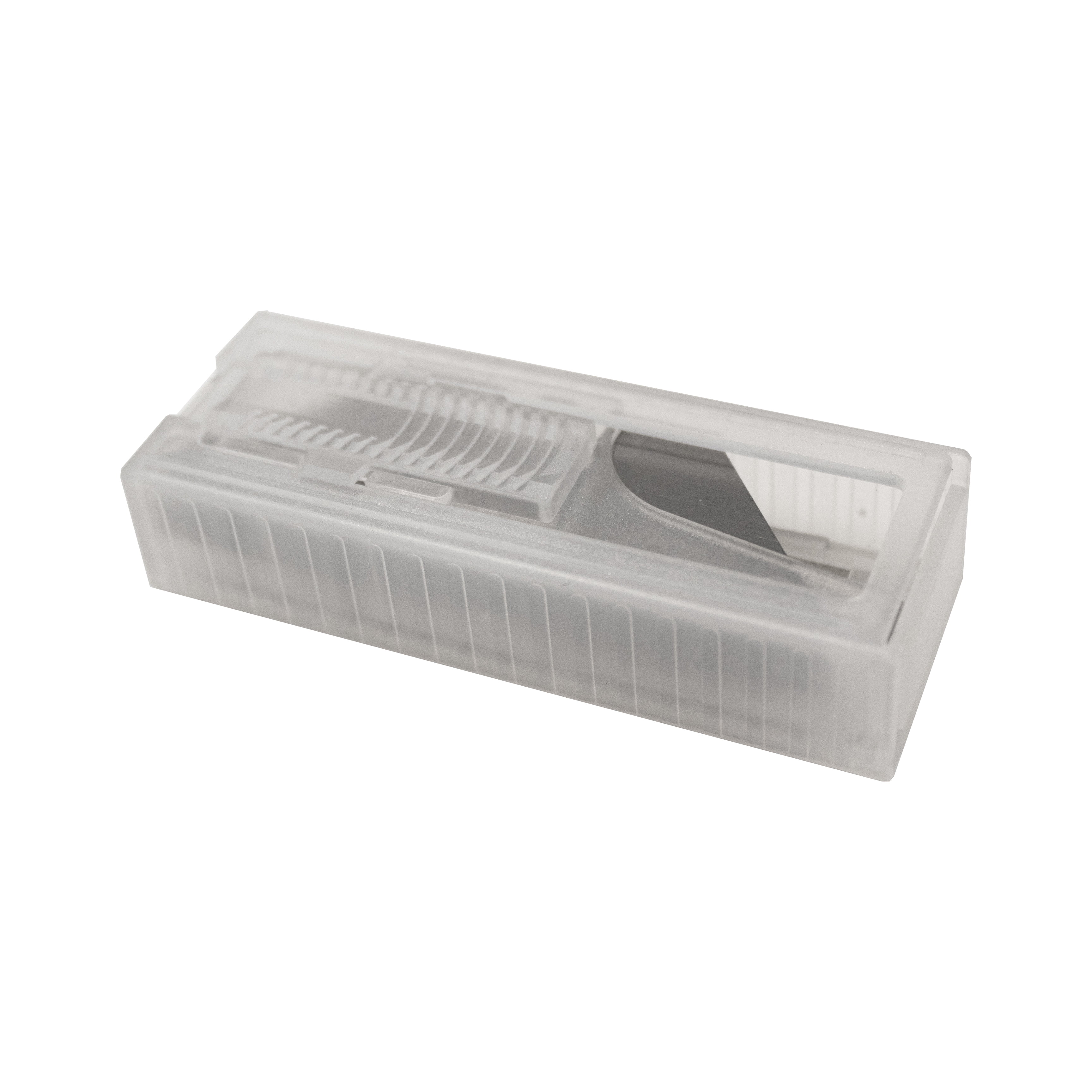 Hyper Tough KB10DHT 10-Pack Standard 2-Notch Utility Blades in Dispenser, 10 Blades