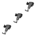 thumbnail image 4 of bedienty Cell phone Adjustable Air Vent Mount Universal Car Phone Anti-slip Holder Stand black 3Set, 4 of 6