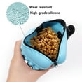 thumbnail image 6 of New Dog Treat Bag Silicone Pet Portable Dog Training Waist Bag Outdoor Feeder Puppy Snack Zipper Pouch Food Reward Storage Bag (Yellow), 6 of 7
