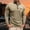 Beige2, variant on Mens Polos Shirt Long Sleeve Button Polo Tees Lightweight Grey Mens Golf Shirts