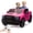 Pink, variant on CazToi 24V Licensed Dodge 3-8Y Kids Ride On Car 2-Seater with Parent Remote Control Max Speed 3.7MPH