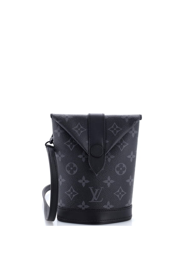 Pre-Owned Envelope Pouch Monogram Eclipse Canvas By Rebag