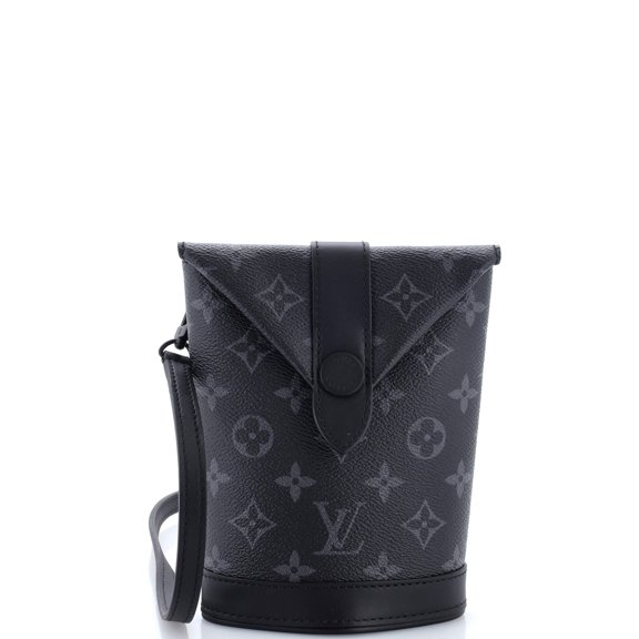 Pre-Owned Envelope Pouch Monogram Eclipse Canvas By Rebag