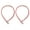 Pink, variant on 2pcs Faux Pearl Curtain Tieback,Curtain Holderback Holder Decor Home Supplies
