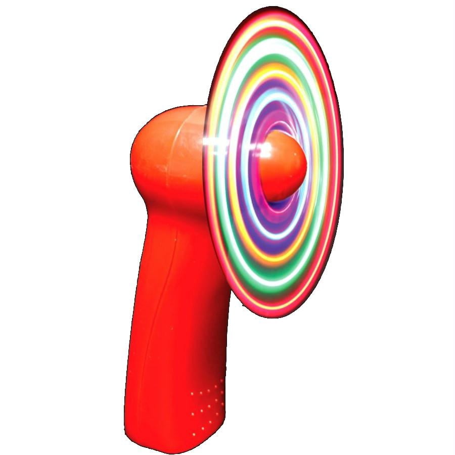 portable mini fan with light