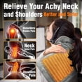thumbnail image 3 of Refurbished InfLuvRealm OnKey Heating Pad for Neck and Shoulders, Weighted Electric Heating Pad with 6 Heat Settings, 3 of 5