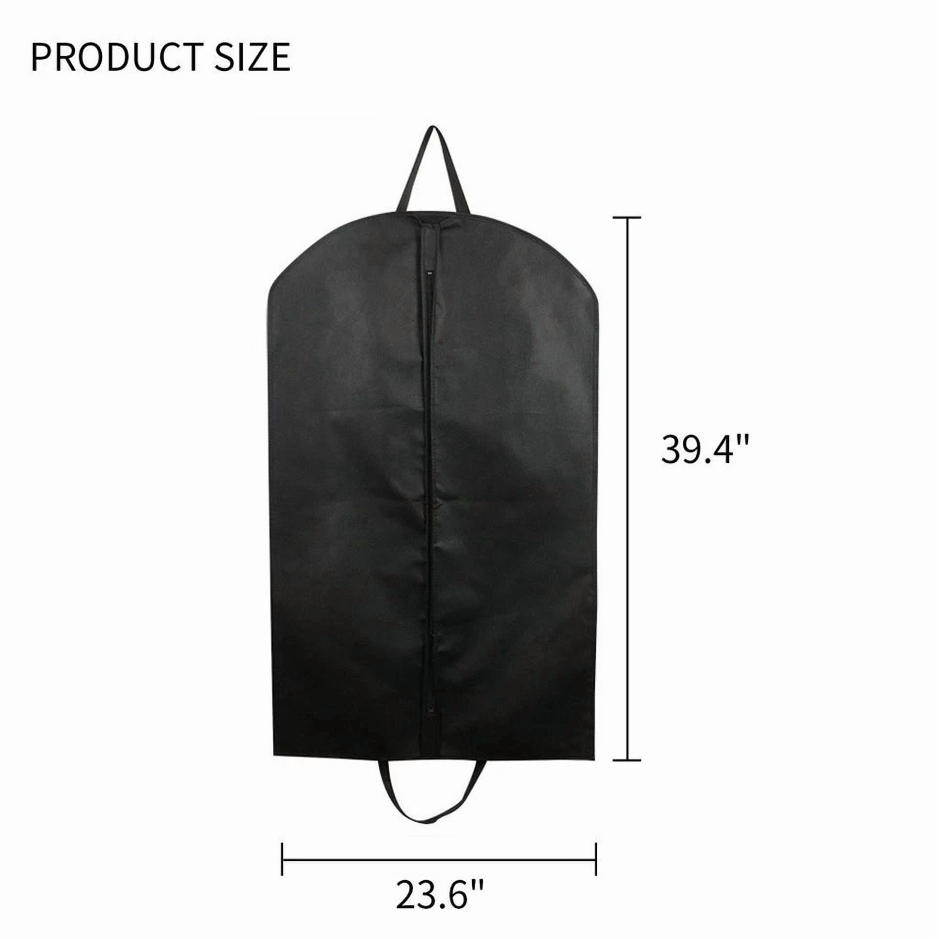 BUTTERFLY- 2Pcs Garment Bag Suit Coat Hanging Storage Cover Dustproof Travel Reusable Men