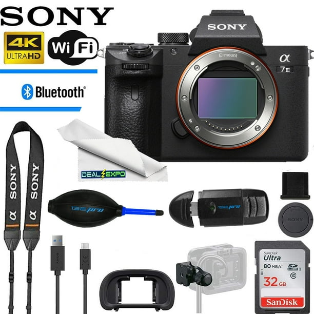 Sony a7 III ILCE7M3/B FullFrame Mirrorless InterchangeableLens Camera