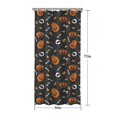 thumbnail image 5 of Halloween Pumpkins Skulls and Bones Shower Curtain 36"x72" ,Bathroom Decorative Shower Curtains Set with 12 Hooks,Modern Waterproof Washable Shower Curtain, 5 of 6