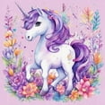 thumbnail image 3 of CafePress - Adorable Floral Unicorn T Shirt - Women's Nightshirt, 3 of 4
