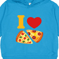 thumbnail image 3 of Inktastic I Love Pizza Toddler Hoodie, 3 of 4