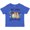 Royal Blue, variant on Inktastic My Oma Loves Me with Sloth and Hearts Boys or Girls Toddler T-Shirt