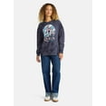 thumbnail image 2 of Time and Tru Women's Queen Circle Tour Graphic Sweatshirt, Sizes XS-3XL, 2 of 5