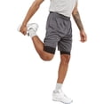 thumbnail image 3 of Ultra Performance 3 Pack Mens 2 in 1 Athletic Running Shorts 7 inch Inseam Workout Gym Compression Shorts for Men, 3 of 6