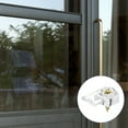 thumbnail image 5 of Uxcell 30 Set Mirror Holder Clips 4mm Circular Glass Clip Glass Cabinet Clips, Clear Plastic, 5 of 6