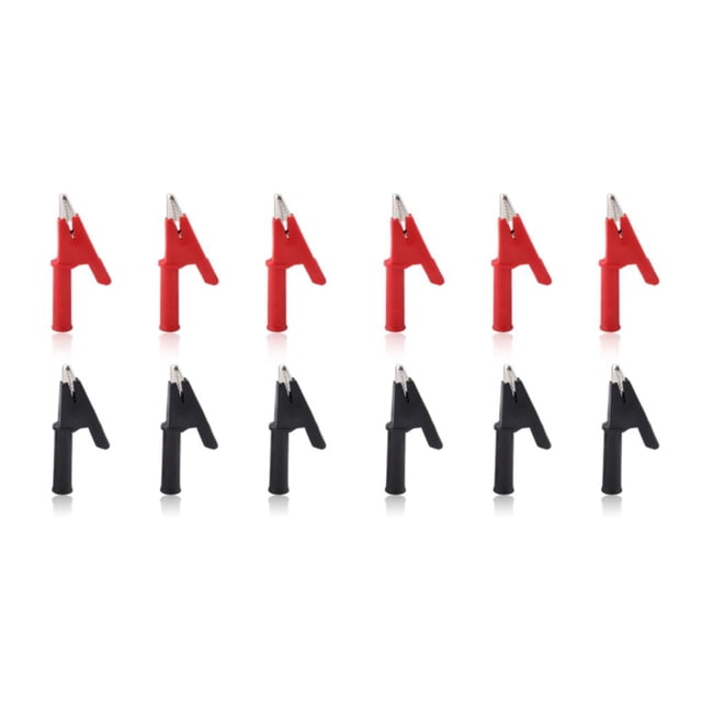 Xingzhi 6pcs/set Long Service Life Impact-resistant Alligator Clip For Ampere Meter High Performance 2Set