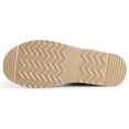 thumbnail image 5 of Smile Popcorn Women's Fuzzy Slippers Cozy Suede Slippers Winter House Shoes Indoor Outdoor, Sand, 5 of 7