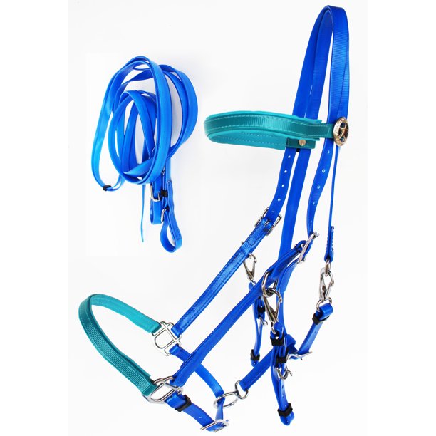 English Tack COB Biothane Endurance HalterBridle Combo w/ Reins 40HS75