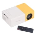 thumbnail image 3 of Mini projector Portable Mini 24 to 60 inch 1920x1080 resolution large screen projector for home theater and outdoor movie 110‑240V EU plug, 3 of 5
