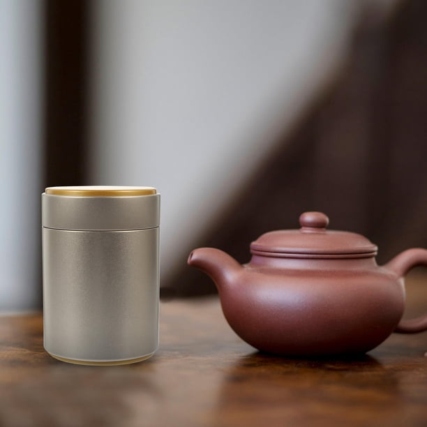 unbranded 4Ud Bote De Almacenamiento En Lata Para Té Y Café Con Compacto Y Duradero