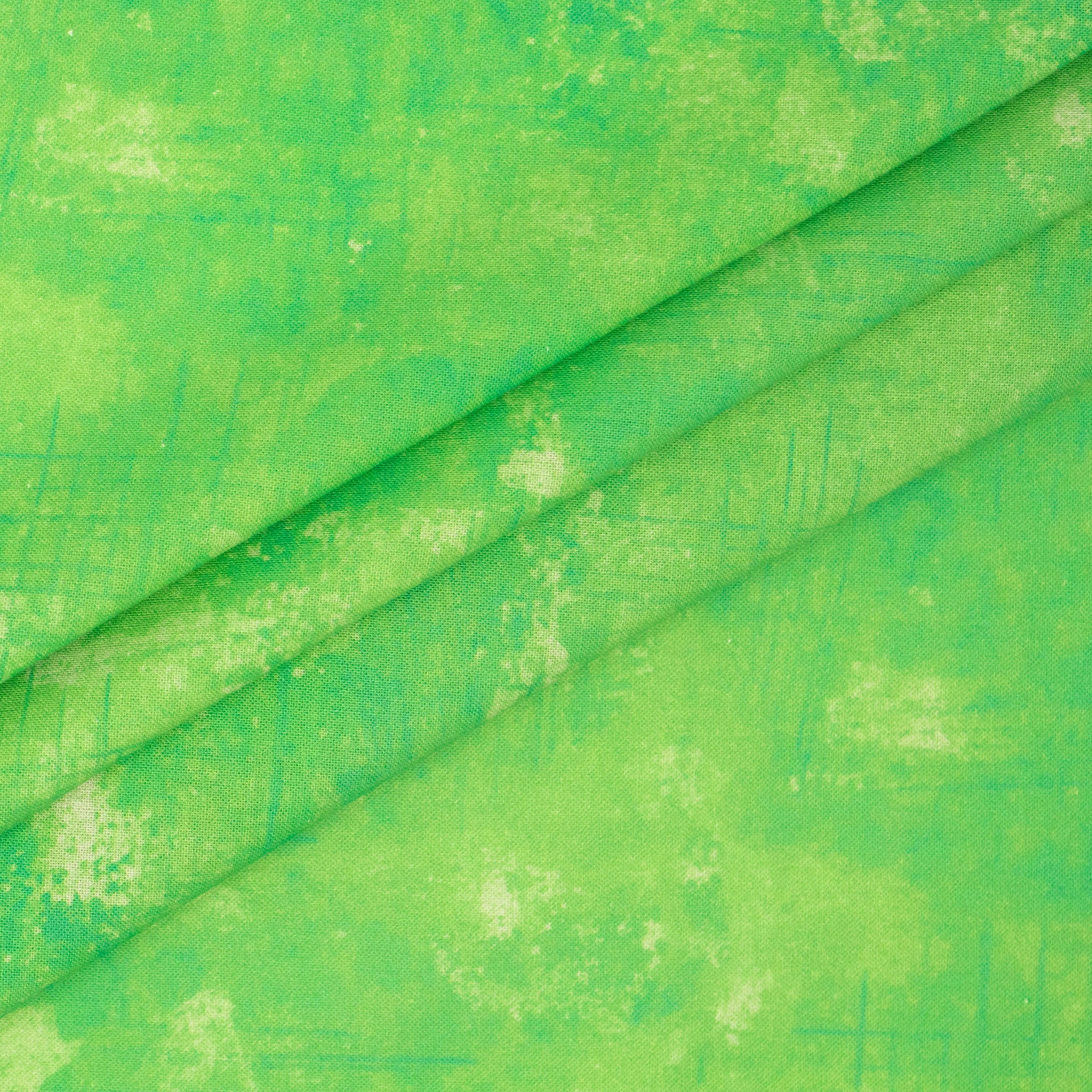 Roc-Lon 100% Cotton, 108" Wide, Quilt Backing, Prints, Tone One Tone Green, Cut By Yard