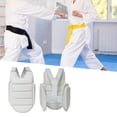 thumbnail image 1 of Colaxi Karate Chest Protector Guard Practical PU EVA Easy to Wear Taekwondo Protector Rib Protector for Boxing Kickboxing Volleyball M, 1 of 8