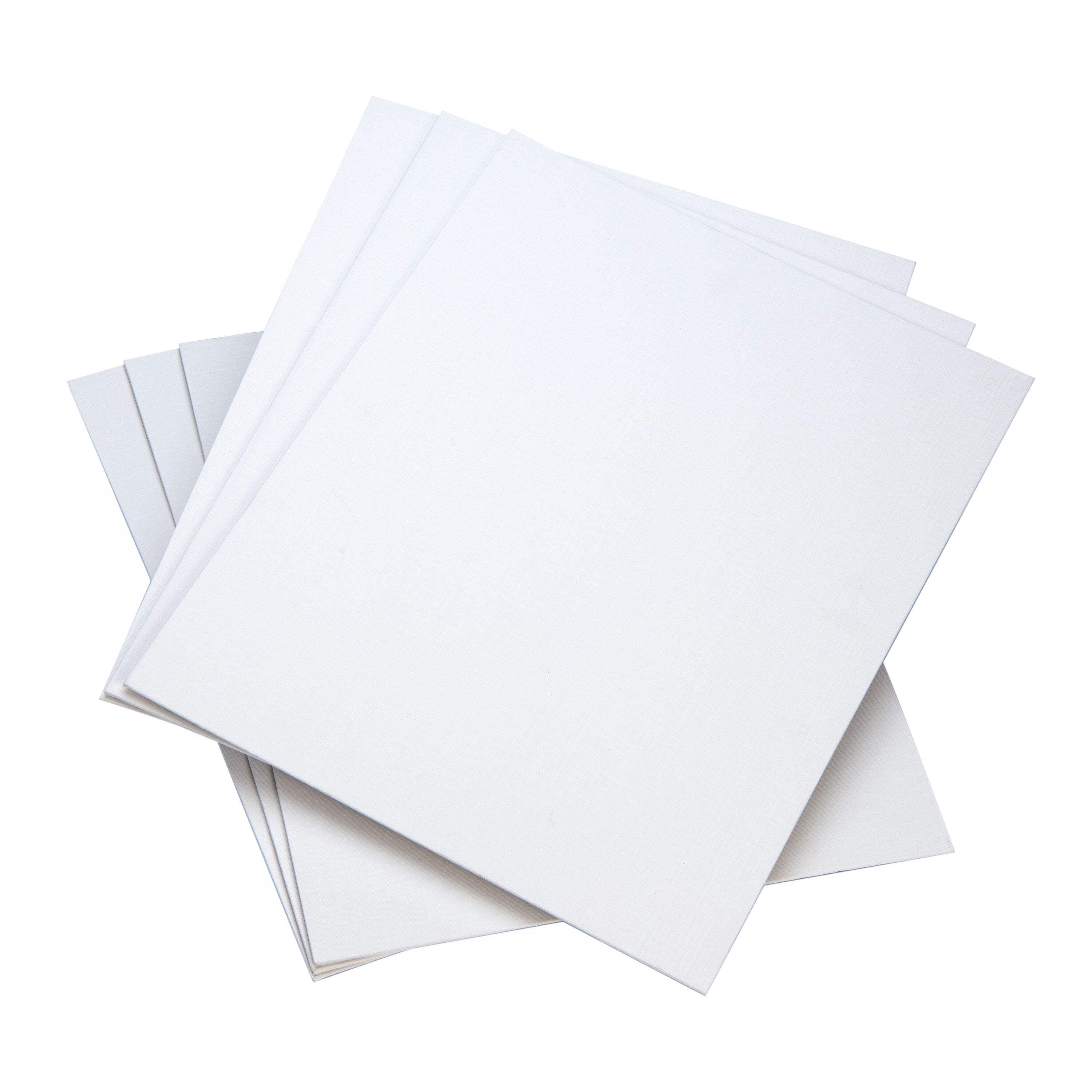 Royal & Langnickel Essentials 8" x 10" Art Canvas Panels, 6 Pack