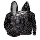 thumbnail image 4 of Sudadera con capucha y cremallera con estampado de lobo elegante Sudadera moderna y versátil para hombre Ropa informal y cómoda para hombre Sudadera para hombre, 4 of 5