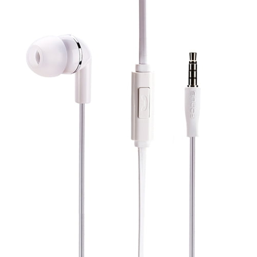 For Sonim XP3plus - Mono Headset, Earphone w Mic Wired Earbud 3.5mm Single Headphone Hands-free Microphone Compatible With Sonim XP3 Plus Phone