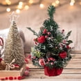 thumbnail image 6 of Abbraccia Artificial Christmas Tree Ornaments Xmas Gifts for Centerpiece Party and green 40cm, 6 of 8