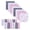 Pink Elephant, variant on Viviland Elephant Washcloths 24 Count