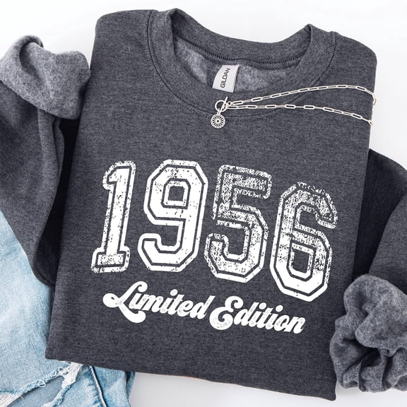 1956 Limited Edition Sweatshirt: Vintage Birthday Tshirt All Size S-5XL